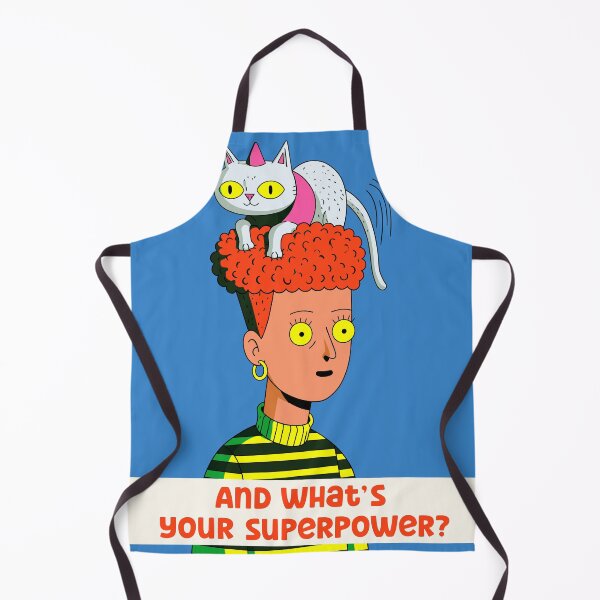 Item preview, Woman With Cat Superpower on Head designed and sold by shafranietz.