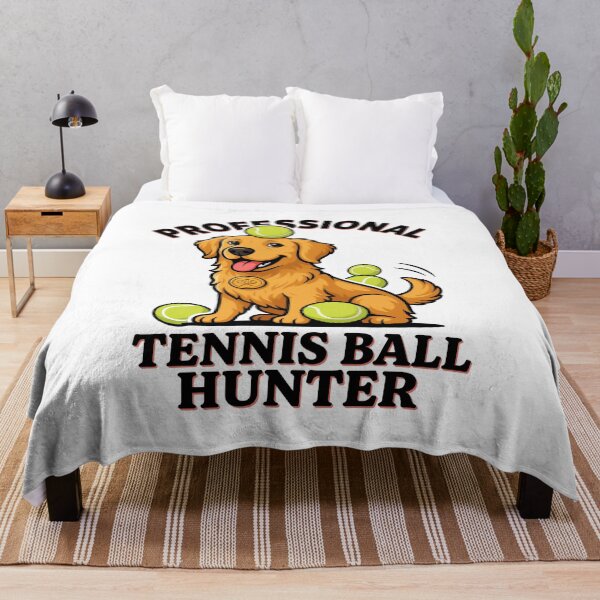 Item preview, Professional Tennis Ball Hunter Funny Golden Retriever Dog Lover Gift designed and sold by ClaussShop.