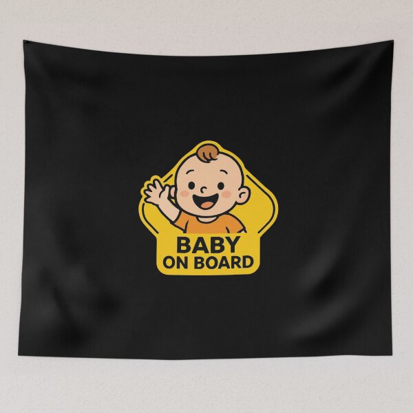 Item preview, baby on board designed and sold by ELdante.