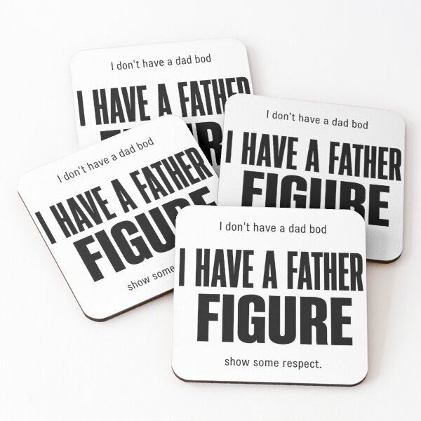 Item preview, I Don't Have A Dad Bod I Have A Father Figure Funny Shirt designed and sold by MehSupply.