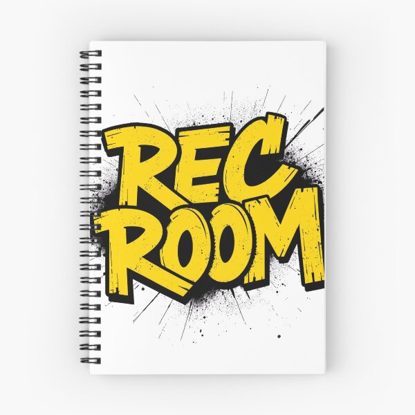 Item preview, Diseño tipográfico estilo cómic REC ROOM | Camiseta gráfica retro para gamers designed and sold by Vvmd.