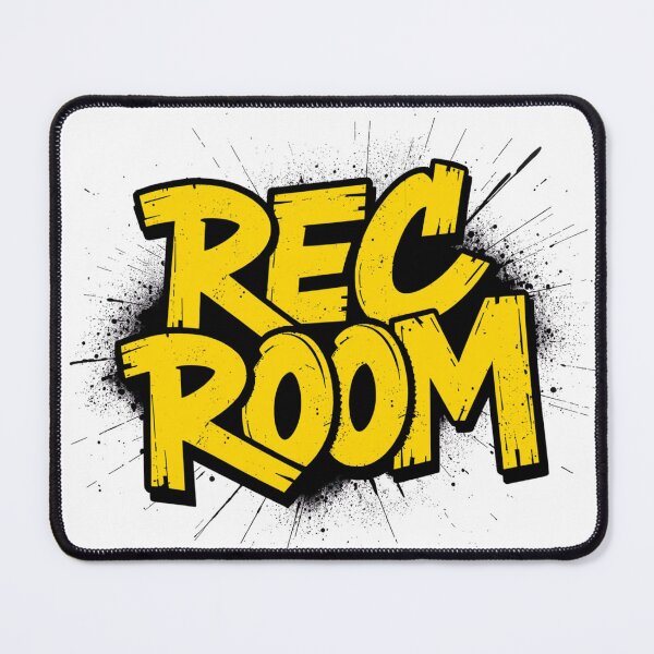 Item preview, REC ROOM Comic Style Typography Design | Retro Gamer Graphic Tee designed and sold by Vvmd.