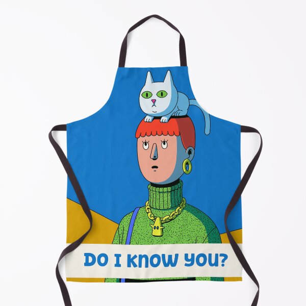 Item preview, Skeptical Cat Judges Woman From Above designed and sold by shafranietz.