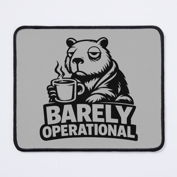 Item preview, Barely Operational Capybara designed and sold by MavtM.