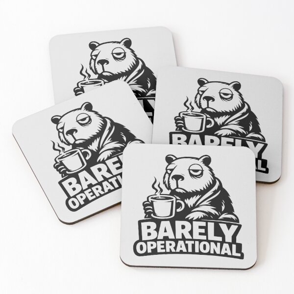 Item preview, Barely Operational Capybara designed and sold by MavtM.