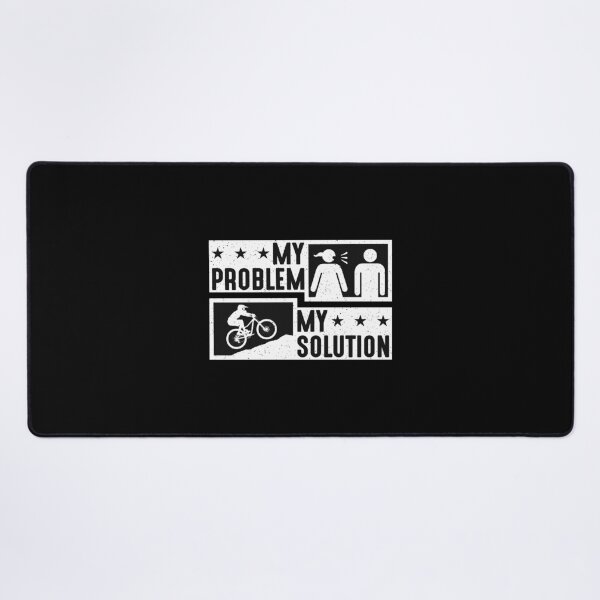 Item preview, Mountain Biker My Problem My Pictogram Dad Mom designed and sold by tshirtconcepts.