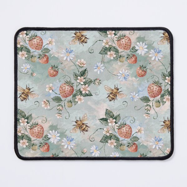 Item preview, Strawberry flowers,bee,chamomile. designed and sold by elegantpaterns.