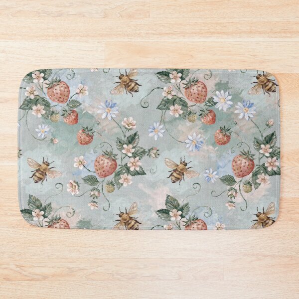 Item preview, Strawberry flowers,bee,chamomile. designed and sold by elegantpaterns.