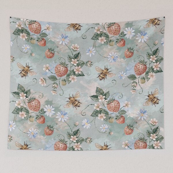 Item preview, Strawberry flowers,bee,chamomile. designed and sold by elegantpaterns.