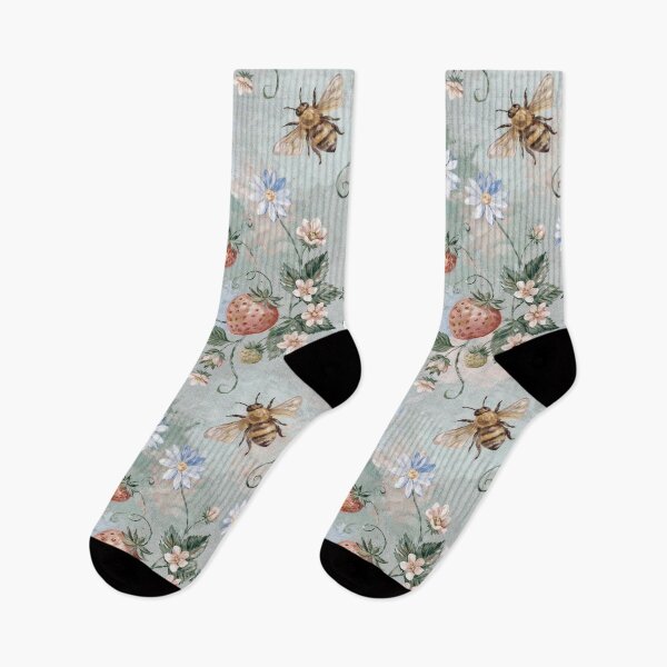 Item preview, Strawberry flowers,bee,chamomile. designed and sold by elegantpaterns.