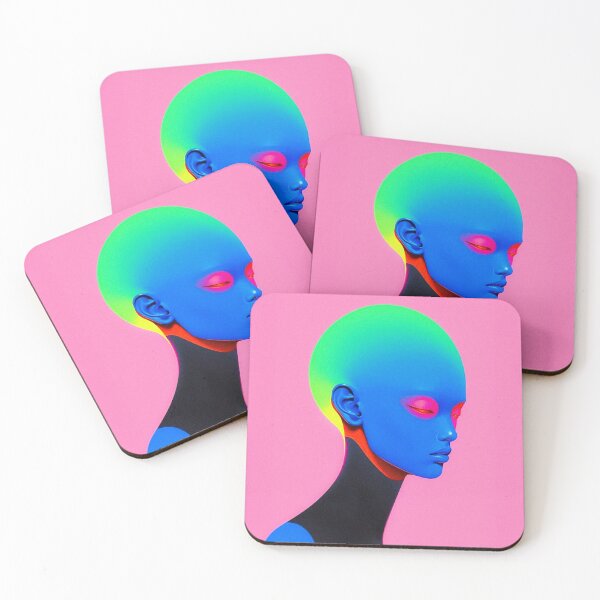 Item preview, BLUE AND GREEN AND PINK AND RED designed and sold by GoodCompanyTee.