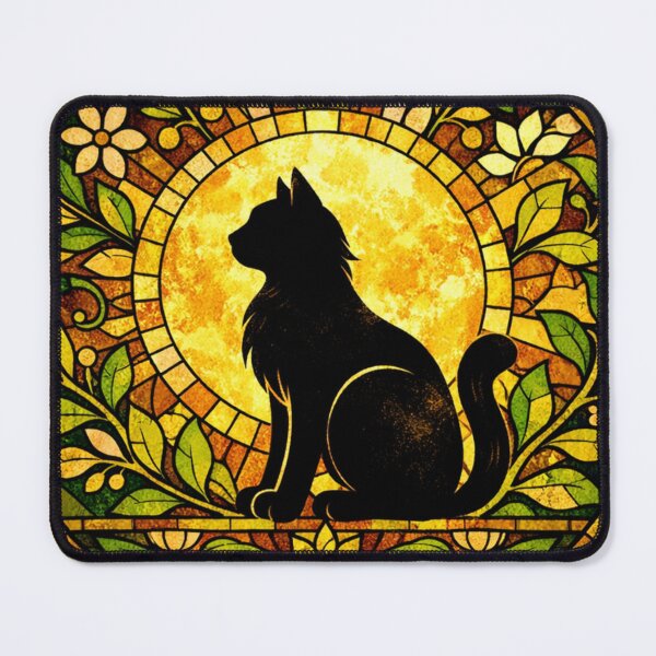 Item preview, Nature Mosaic Cat designed and sold by ImagineNature.
