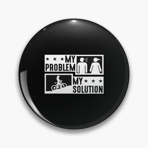 Item preview, Mountain Biker My Problem My Pictogram Mom Dad designed and sold by tshirtconcepts.
