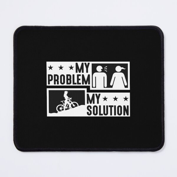 Item preview, Mountain Biker My Problem My Pictogram Mom Dad designed and sold by tshirtconcepts.