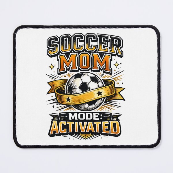 Item preview, Soccer Mom Mode Activated Vintage Sports Typography designed and sold by DariaOltes.