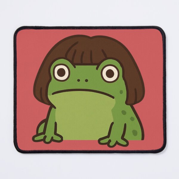 Item preview, Funny Frog Bob Haircut Meme designed and sold by WearFine.