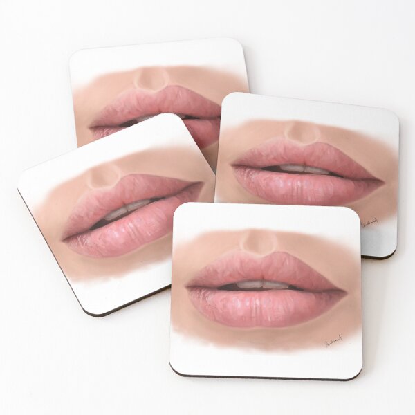 Item preview, Realistic Digital Lip Study Painting designed and sold by SimsimStrokes.