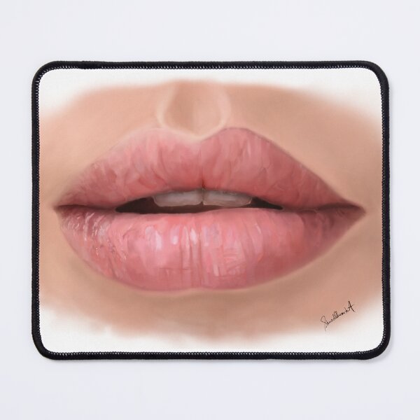 Item preview, Realistic Digital Lip Study Painting designed and sold by SimsimStrokes.