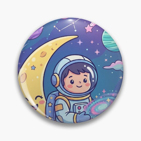 Item preview, Astronaut Holding a Tiny Galaxy designed and sold by BlackShopps.