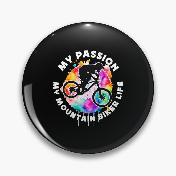Item preview, Mountain Biker My Passion My Mountain Bike Cyclist designed and sold by tshirtconcepts.