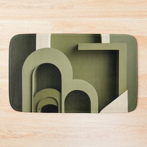 Item preview, Metaphysical Architecture Cream Terracotta Tones Print designed and sold by EnmarcArt.
