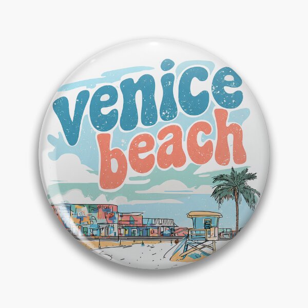 Item preview, Venice Beach California Cute Pastel  designed and sold by HowToCanadian.
