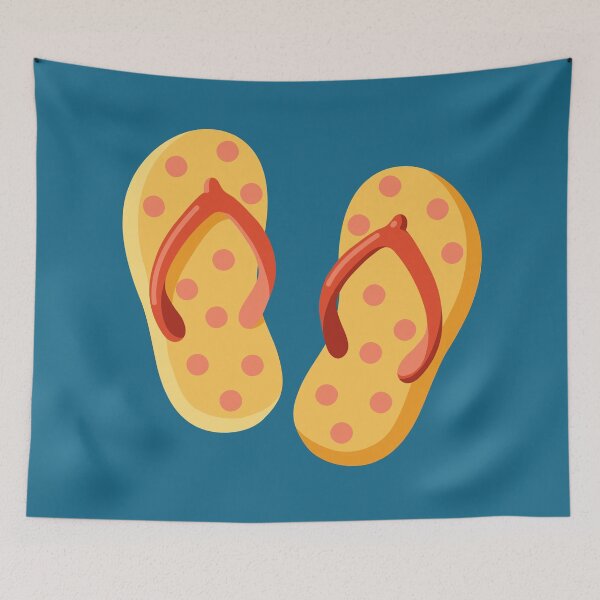 Item preview, Cute Polka Dot Flip Flops designed and sold by EvLip-Artist.