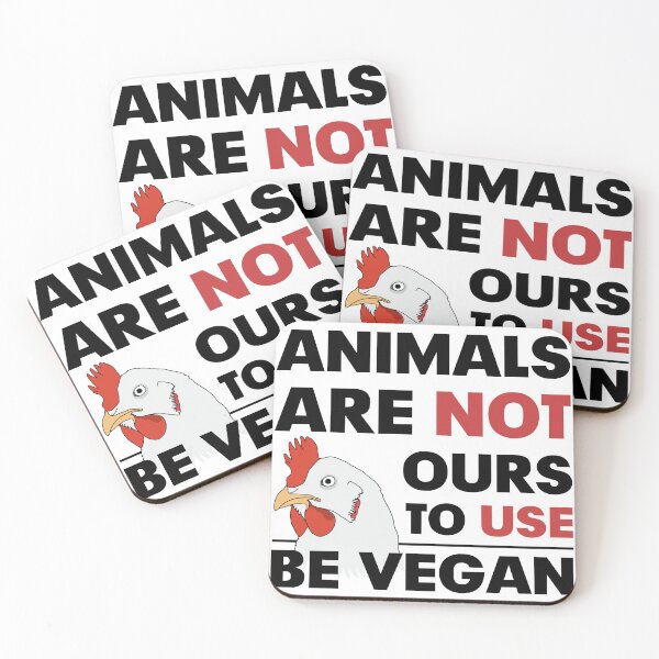 Item preview, Animals are not ours to use - For light background designed and sold by ArseniForFreedom.