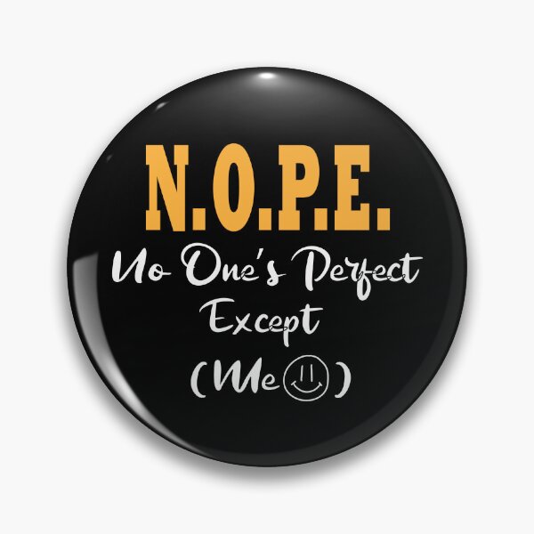 Item preview, No One is Perfect Design #1562 designed and sold by topzmart.