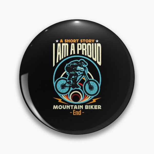 Item preview, Mountain Biker A Short Story I Am A Proud Cyclist designed and sold by tshirtconcepts.