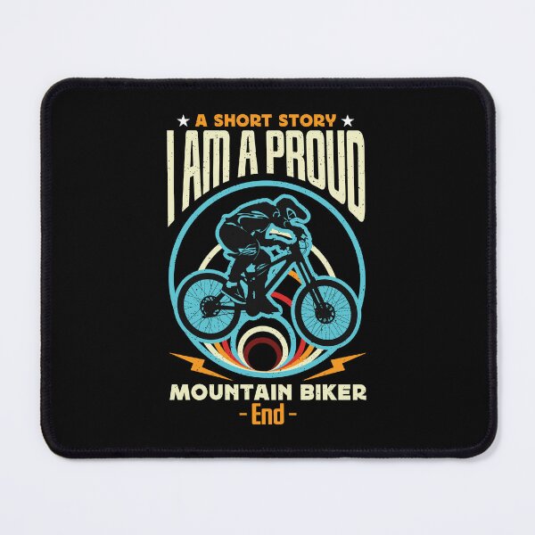 Item preview, Mountain Biker A Short Story I Am A Proud Cyclist designed and sold by tshirtconcepts.