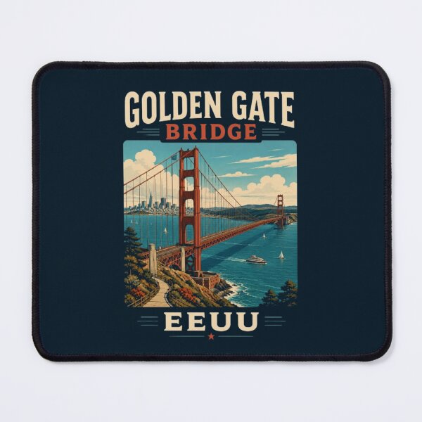 Item preview, Golden Gate Bridge California USA Vintage Travel Poster | Retro San Francisco Souvenir Design designed and sold by Travel Souvenirs 30.