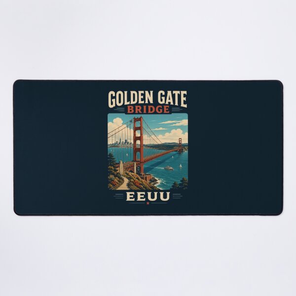 Item preview, Golden Gate Bridge California USA Vintage Travel Poster | Retro San Francisco Souvenir Design designed and sold by Travel Souvenirs 30.