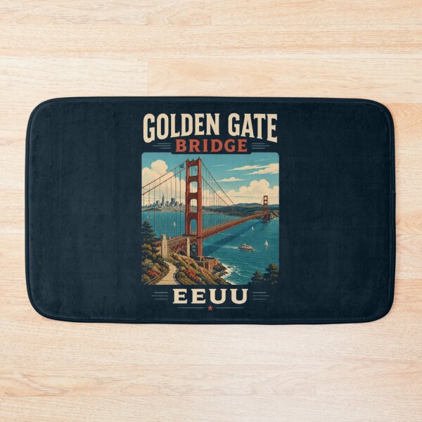 Item preview, Golden Gate Bridge California USA Vintage Travel Poster | Retro San Francisco Souvenir Design designed and sold by Travel Souvenirs 30.