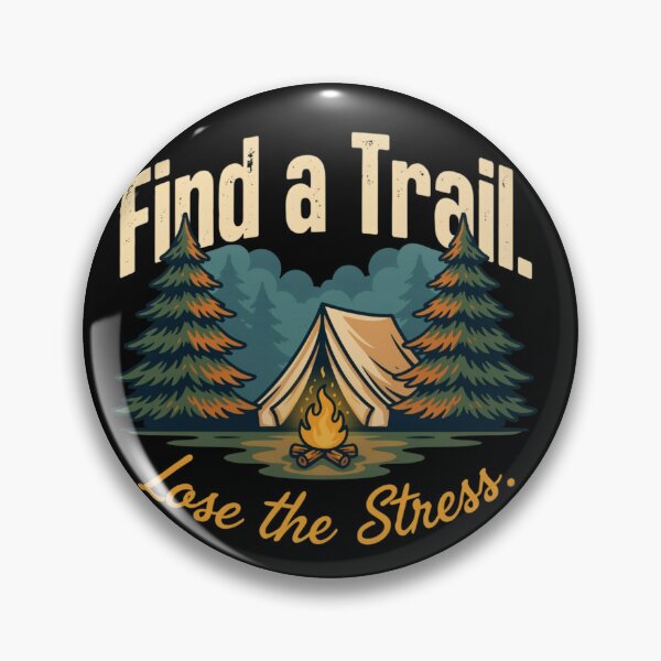 Item preview, Find a Trail Lose the Stress Quote Design On designed and sold by DesigntshirtWB.