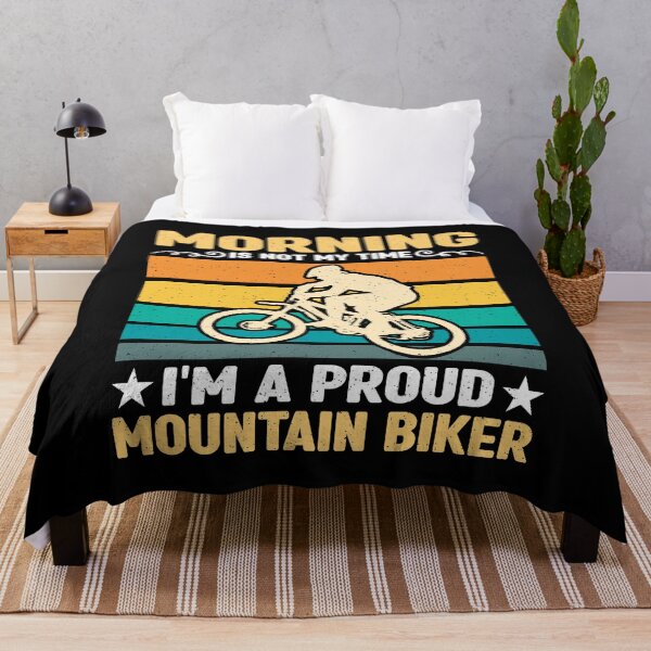 Item preview, Mountain Biker Morning Is Not My Time I'm Biker designed and sold by tshirtconcepts.