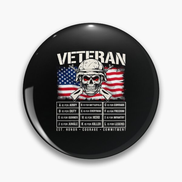 Item preview, Veteran Alphabet Patriotic Military Lifestyle American Flag designed and sold by Redgiant87x.
