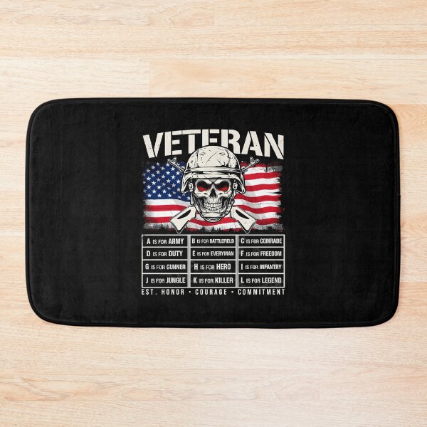 Item preview, Veteran Alphabet Patriotic Military Lifestyle American Flag designed and sold by Redgiant87x.