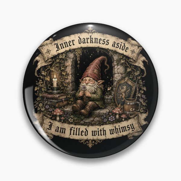 Item preview, Inner Darkness Aside, I am Filled With Whimsy designed and sold by witchlingart.