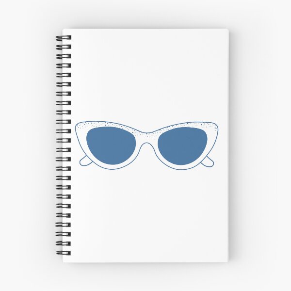 Item preview, Retro White Cat Eye Sunglasses Illustration designed and sold by BetweenForms.