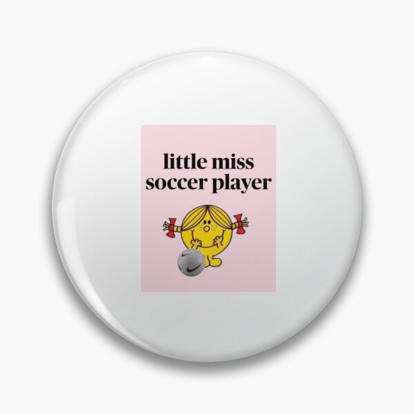 Item preview, Little Miss soccer played designed and sold by Sticker Shore by Maura.