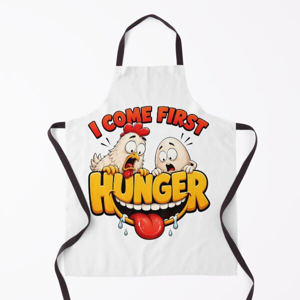 Item preview, Hunger Comes First: The Funny Chicken and Egg Dilemma designed and sold by Abderraim.