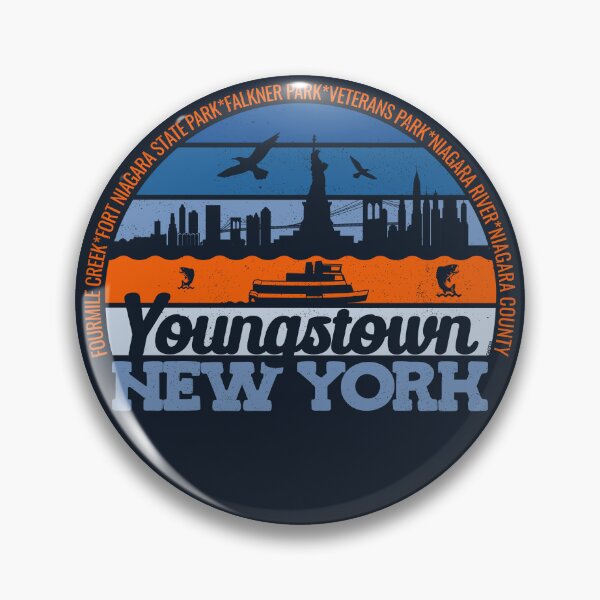 Item preview, Youngstown New York Sunset Retro Vintage Local Pride Logo designed and sold by CRHPOD20.