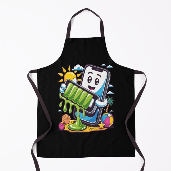Item preview, Funny Smartphone Melting Battery in Summer Heat designed and sold by DailySparks.