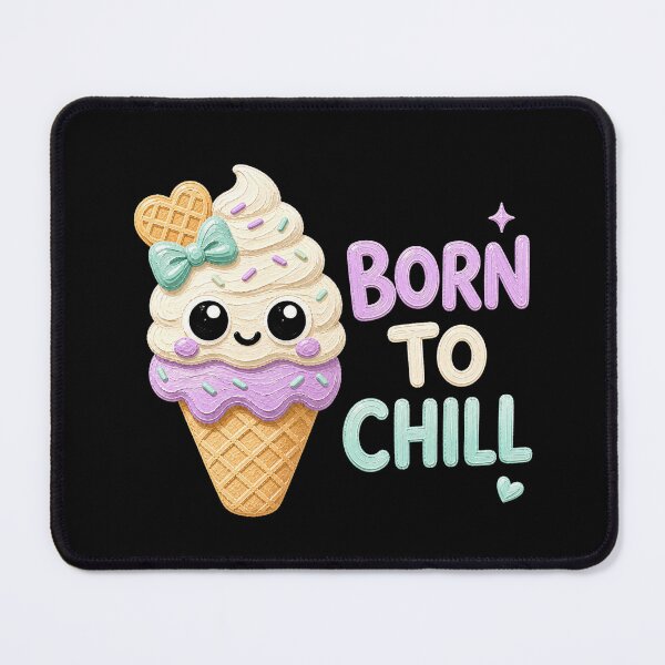 Item preview, Born To Chill Ice Cream designed and sold by Liv Solara.