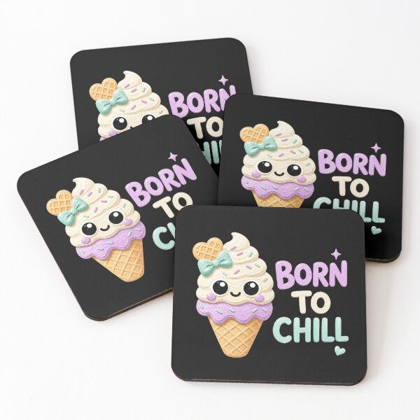 Item preview, Born To Chill Ice Cream designed and sold by Liv Solara.