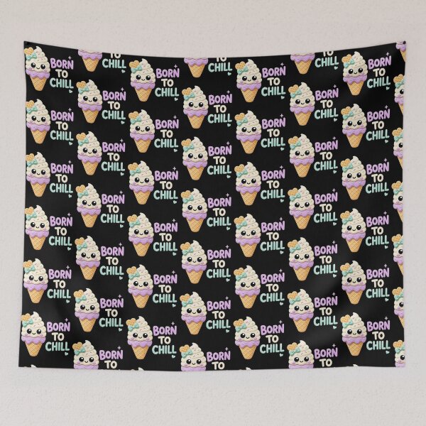 Item preview, Born To Chill Ice Cream designed and sold by Liv Solara.