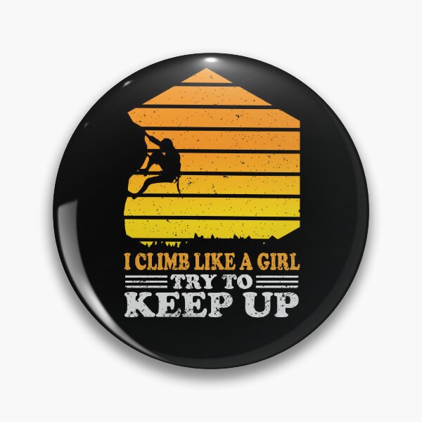 Item preview, Girls Who Climbing Rock - Climber Woman - I Climb Like A Girl designed and sold by Alexaltay.