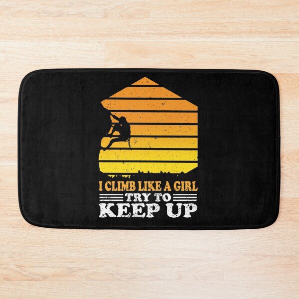 Item preview, Girls Who Climbing Rock - Climber Woman - I Climb Like A Girl designed and sold by Alexaltay.