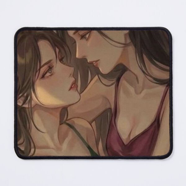 Item preview, Sapphic Love | Soft Anime WLW Couple | Cozy Romance Art designed and sold by IRON SIREN.